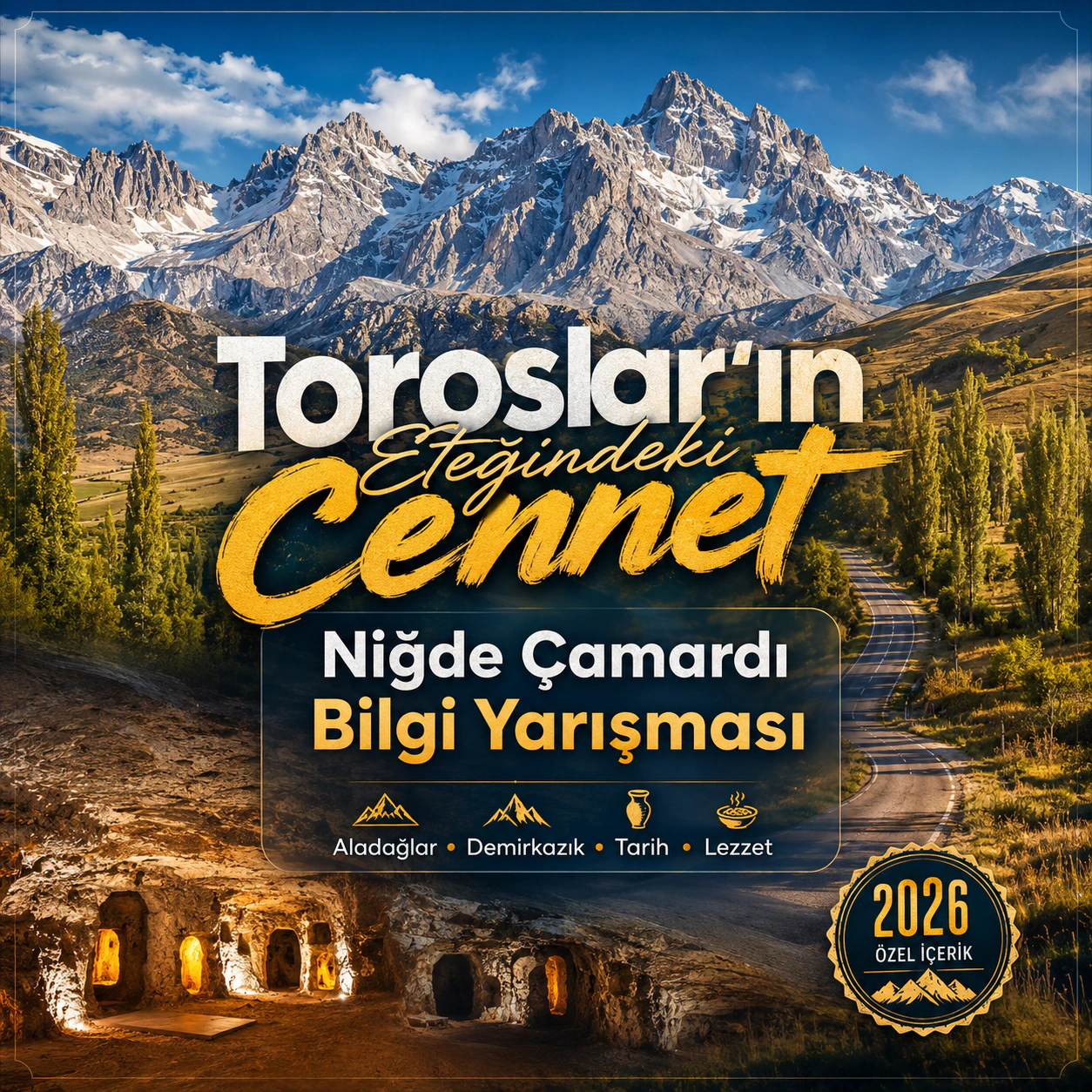 Toroslar'ın Eteğindeki Cennet: Niğde Çamardı'yı Ne Kadar İyi Tanıyorsun? 🏔️