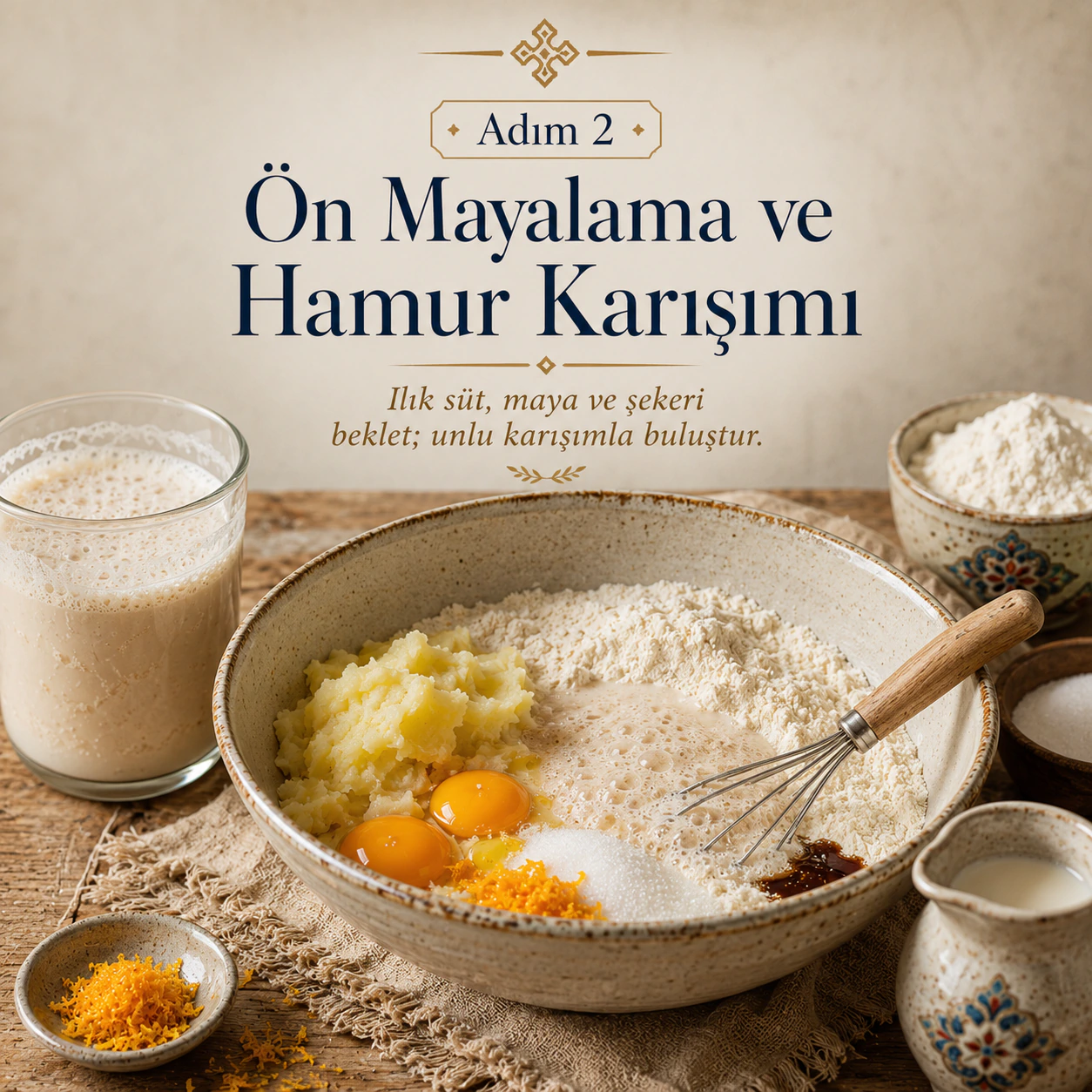 Ön Mayalama ve Hamur Karışımı