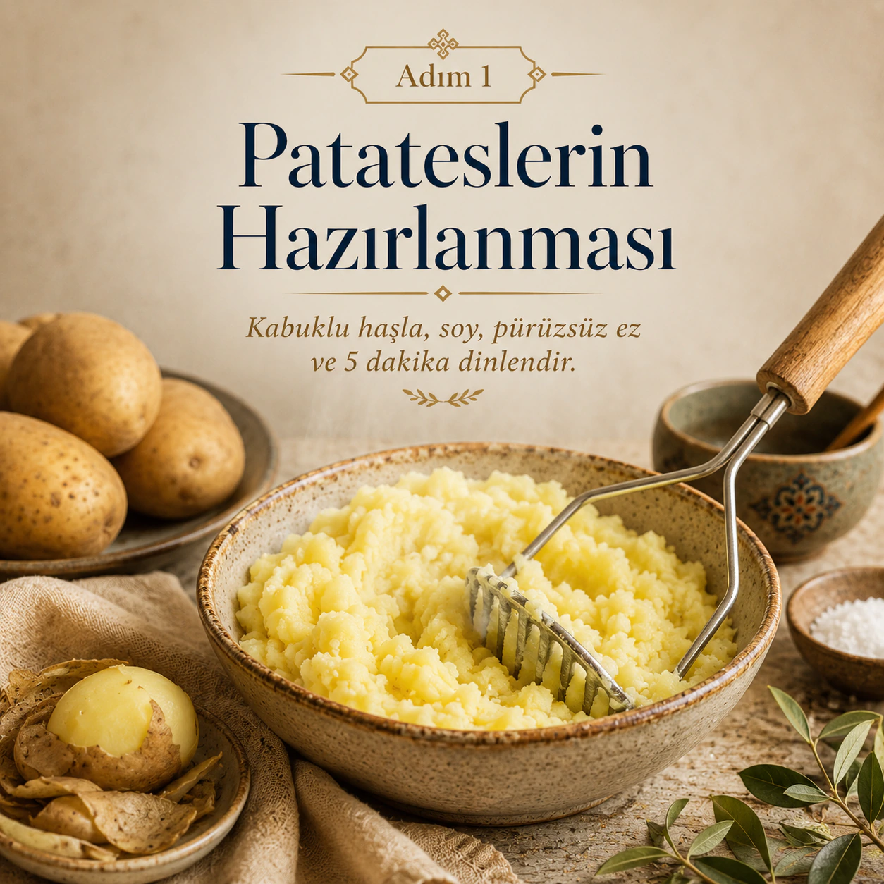 Patateslerin Hazırlanması
